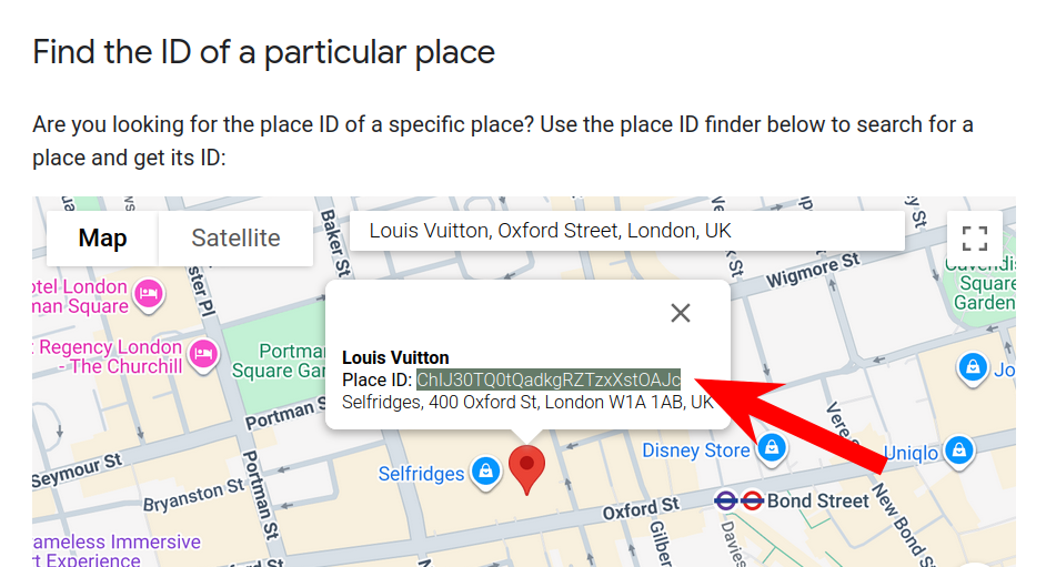 How to find a Place ID